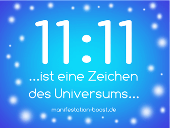 11:11 Ein Zeichen des Universums