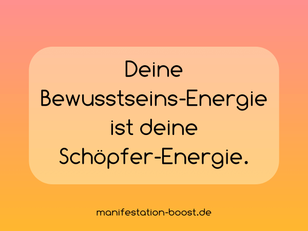 Ins Hier und Jetzt kommen Schöpferkraft Bewusstsein